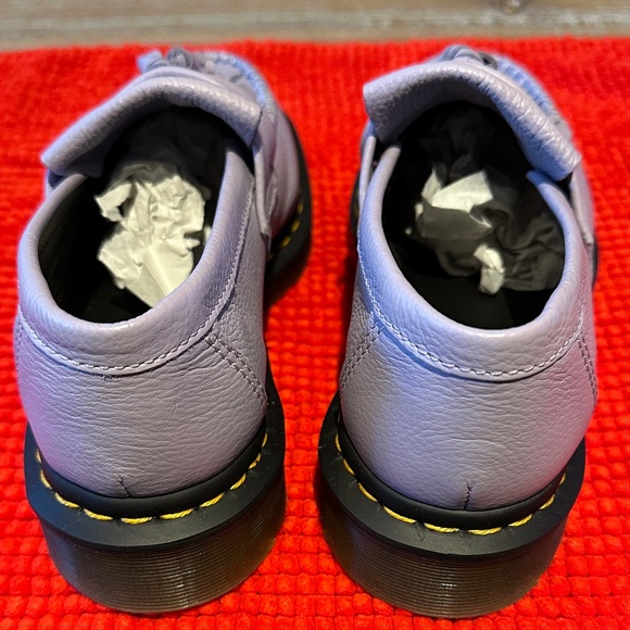 Dr. Martens Adrian Frosted Lavender Tassel Loafers - Picture 3 of 6